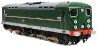 SR Bulleid 'Booster' 20002 in BR green with no yellow ends & red side stripe