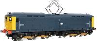 SR Bulleid 'Booster' 20001 in BR blue with full yellow ends