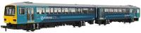 Class 143 'Pacer' 2-car DMU 143624 in Arriva Trains Wheels revised teal