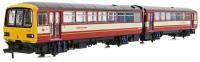 Class 144 'Pacer' 2-car DMU 144003 in BR WYPTE Metro red and cream