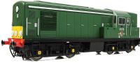 Class 15 D8219 in BR green with small yellow panels