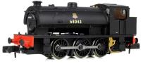 WD Austerity Class J94 0-6-0ST 68043 in BR black with early emblem