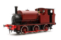 E85706 Hudswell Clarke 0-6-0 Tank Maroon (1539 'Derek Crouch') Steam Locomotive
