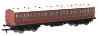 E86027 54ft non-Corridor Composite LBSCR Raw Umber
