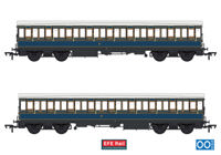 E86036 54ft non-Corridor Third S&DJR Lined Blue