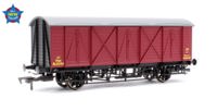 E87061 GWR 10T Bloater Fish Van BR Crimson No. W2661W