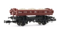 E87515 14t Mermaid ballast wagon in BR departmental olive green - DB989571