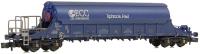 PBA Tiger in ECC-Tiphook Rail blue - weathred - TRL 33 70 9382 068