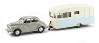 EM76516 Morris Minor & Bluebird Dauphine caravan