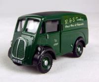 EM76603 Morris 10 cwt J van in "R&S Tomkins Fresh Fruit & Vegetables" green livery