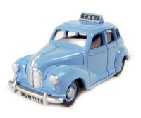 EM76807 Austin A40 Devon 1940's-50's 4-door taxi in Conway blue