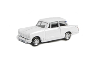 EM76876 Triumph Herald 13/60 saloon in white with opening bonnet