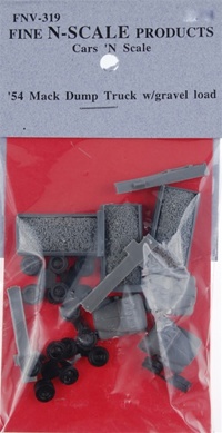 FNR-319 54 Mack Dump Trucks with Gravel Load FNR-319 54 Mack Dump Trucks with Gravel Load