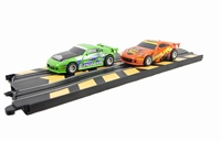 G1049K Micro Scalextric 'Bash 'N' Crash' set with 2 cars and crossed track