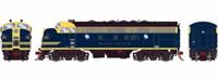 G12417 F7A EMD 205L of the Santa Fe (Cat Whiskers) - digital sound fitted