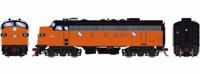 G12433 F7A EMD 69C of the Milwaukee Road - digital sound fitted