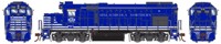 G13348 GP15T EMD 720 of the Apalachicola Northern - digital sound fitted 