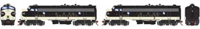 G19502 FP7A/FP7A EMD 6148F & 6146L of the Southern (Black) - digital sound fitted