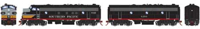 G19507 FP7A/F7B EMD 6449 & 8295 of the Southern Pacific (Black Widow) - digital sound fitted
