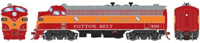 G19513 FP7A EMD 306 of the Cotton Belt (SSW) - digital sound fitted