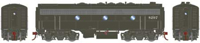 G19518 F7B EMD 8297 of the Southern Pacific (Gray) - digital sound fitted