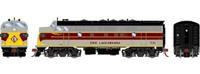 G19555 F7A EMD 7121 of the Erie Lackawanna - digital sound fitted