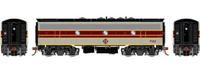 G19556 F7A EMD 7122 of the Erie Lackawanna - digital sound fitted
