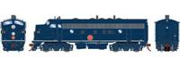G19563 F7A EMD 916 of the Missouri Pacific - digital sound fitted