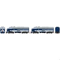 G19691 F7A/F7A  EMD 1169-A & 1189 of the Wabash - digital sound fitted