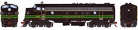 G22825 FP7A EMD 904 of the Reading (Passenger) - digital sound fitted