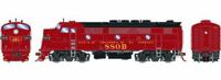 G22839 F3A EMD 880b of the Gulf Mobile and Ohio (Passenger)  - digital sound fitted