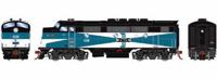 G22844 F2A EMD 4256 of the Boston and Maine (Freight) - digital sound fitted