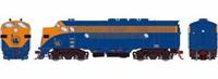 G22856 F3A EMD of the Central of New Jersey (Freight) - unnumbered - digital sound fitted