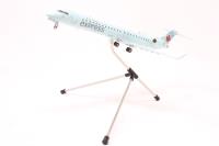 G2ACA403 Bombardier CRJ705ER Air Canada Express / Jazz Air C-GDJZ 2004 colours with Star Alliance Logo with rolling gears with stand