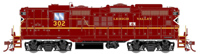 G30721 GP18 EMD 302 of the Lehigh Valley - digital sound fitted 