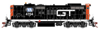 G30733 GP18 EMD 4704 of the Grand Trunk Western - digital sound fitted 