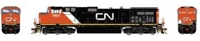 G31633 Dash 9-44CW GE 2600 of the Canadian National - digital sound fitted
