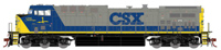 AC4400CW GE 1 of the CSX  - digital sound fitted