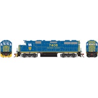 G64614 GP39-2 EMD Phase I 7408 of the Delaware and Hudson - digital sound fitted