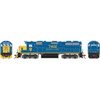 G64615 GP39-2 EMD Phase I 7402 of the Delaware and Hudson - digital sound fitted