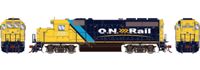 G64938 GP40-2 EMD 2200 of the Ontario Northland - digital sound fitted