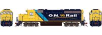 G64939 GP40-2 EMD 2201 of the Ontario Northland - digital sound fitted