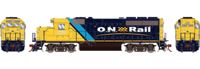 G64940 GP40-2 EMD 2202 of the Ontario Northland - digital sound fitted