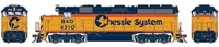 G65177 GP40-2 EMD 4310 of the Chessie - digital sound fitted