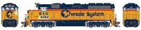 G65178 GP40-2 EMD 6804 of the Chessie - digital sound fitted
