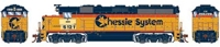 G65179 GP40-2 EMD 6121 of the CSX  - digital sound fitted