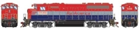 G65189 GP40-2L EMD 4055 of the Toledo Peoria and Western "Rail America" - digital sound fitted
