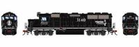G65704 GP50 EMD 3140 Phase 1 Rebuilt Into GP40-3 of the Illinois Central (ex-CNW)