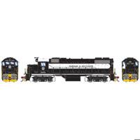 G65780 GP38-2 EMD 2002 of the Durham and Southern (Black/White) - digital sound fitted
