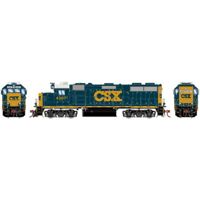 G66350 GP39-2 EMD 4307 of the CSX - digital sound fitted